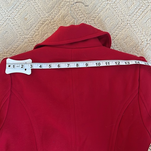 Forever 21 Red Coat size M - Picture 15 of 16